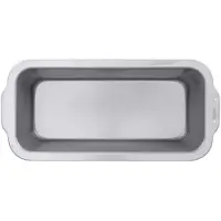 Städter we love baking Brotbackform 30 x 13 cm silber