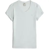 G-Star Overdyed Eyben Slim 2.0 Kurzarm-t-shirt Mit V-ausschnitt