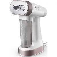 Tefal Pure Force DT8720E0, Tragbare Dampfbürste, 0,18 l, 0,416667 min, Zimtfarbe, Weiß, Tasten, 0,2 h