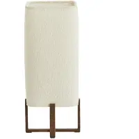 Light & Living - Tischleuchte Wyn - Creme - 16.5x16.5x39cm Tischlampe - Nachttischlampe, Wohnzimmer, Schlafzimmer