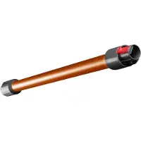 SQOON Elektrisches Saugrohr Rohr Stab passend für Dyson V7 V8 V10 V11 SV10 SV11 V15 Ersatz für 969109 (orange)