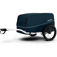 Croozer Cargo Tuure inkl. Kupplung - Farbe: Blueberry Blue