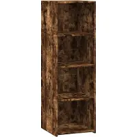vidaXL Highboard Räuchereiche 40x41x124 cm Holzwerkstoff