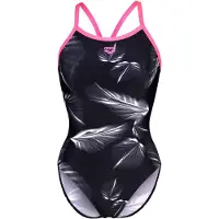 Arena Badeanzug, Damen Frozen Leave Ligh
