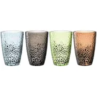 Leonardo Longdrinkglas Matera Multi 340ml (Set von 4 Stück)