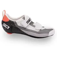 Sidi T-5 Air Schuhe Schwarz Weiß Koralle, Größe 41 - EUR