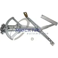 TRUCKTEC AUTOMOTIVE 02.53.114 Manuell Fensterheber Vorne Links passend für MERCEDES-BENZ Stufenheck (W124) W124 T-modell (S124) E-Klasse Limousine