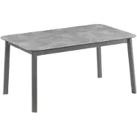 Lafuma Oron Gartentisch Aluminium/HPL 154x100 cm