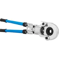 Sans marque Kupfer-Presszange – Rohrzange – Wasserleitungs-Set – V22 – Ø12-28mm – Krimptang – Zange für Pressverbindungen