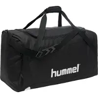 Hummel Core Sports Bag Tasche Sporttasche Fitnesstasche schwarz 204012-2001, Größe:L