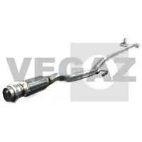 VEGAZ Abgasrohr Auspuffrohr passend für PEUGEOT 207 (WA, WC) PGR-272