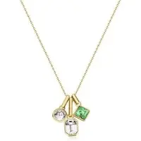 Brosway Gold-Plated Necklace With Pendants Symphonia Bym195 Chain, 3x Pendant