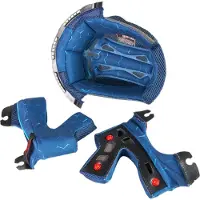 Kini Red Bull MXC1 Kopf- und Wangenpolster Set