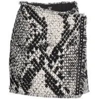 Pinko Goku Skirt White/black Größe: 40 | Miniröcke Outlet | Damen | Weiß