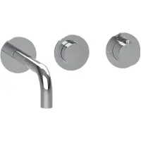 Herzbach MODUL7 PUSH Waschtisch-Thermostat Farbset Ausladung 21 cm