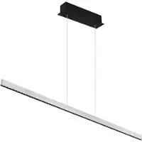 Globo Lighting Hängeleuchte Metall schwarz matt, LED