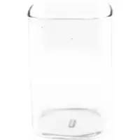 Mulex 12-Teilig Glas Quadratische Glas Japanische Borosilikatglas 250 ml