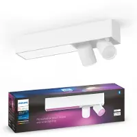 Philips White & Color Ambiance Centris 2er-Deckenspot (weiß)