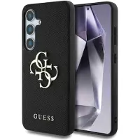 GUESS Samsung Galaxy S25 Plus Hülle - Kunststoff - - Backcover/Hard Case - Schwarz
