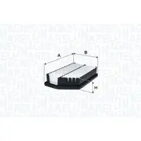 MAGNETI MARELLI Luftfilter 153071762528