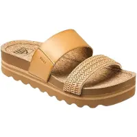 Reef Sandalen Cushion Vista Hi Damen Natural Braid-Schuhgröße 38