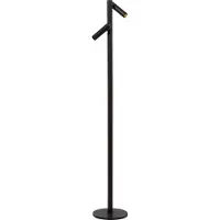 Lucide Wiederaufladbare Leselampe Antrim 2-Licht schwarze IP54