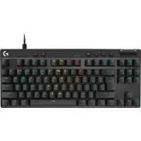Logitech G PRO X TKL RAPID, Kabelgebunden, USB, Magnetic-mechanical key switch, QWERTY, LED, Schwarz
