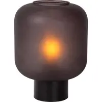 Lucide Schwarze Tischlampe Eloise Ø 21cm