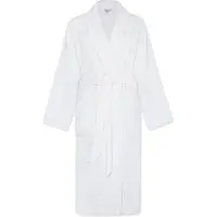 Möve Unisex-Bademantel "Basic", (1 St.), mit Schalkragen