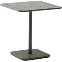 Natur24 Outdoor-Tisch Brai 9070 x 70 x 73 cm Stahl Grün