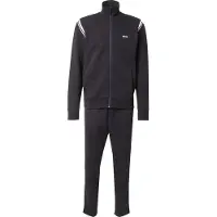 BOSS Regular-Fit Trainingsanzug-Set aus Stretch-Baumwolle mit Streifen-Einsätzen Grösse XXXL