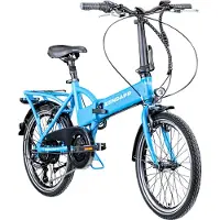 Zundapp "Z101" 6 Gang Shimano Tourney RD-TY300 Schaltwerk Kettenschaltung Heckmotor 250 W Pedelec, Elektrofahrrad für Damen u. Herren