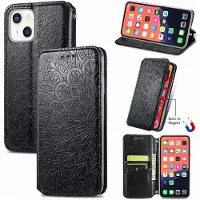 König Design Hülle Handy Schutz für Apple iPhone 13 mini Case Cover Tasche Etuis Schwarz Neu