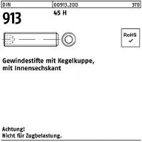 FAST-X Gewindestift DIN 913 Kegelkuppe/Innen-6-kant M 20 x 45 45 H