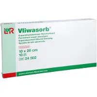 + Prisoma GmbH Vliwasorb Superabsorb.saugkomp.steril 10 St
