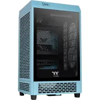 Thermaltake Tower 200, Mini Tower, PC, Türkis, Mini-ITX, Gaming, 20 cm