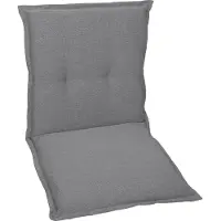 GO-DE Textil ,Sesselauflage nieder ,grau ,20925-02