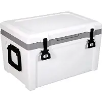 Sans marque Koelbox 57L – Tragbare Kühlbox – Frigo Gefrierbox – Isolierte Camping-Kühltruhe – Platz für 50 Dosen