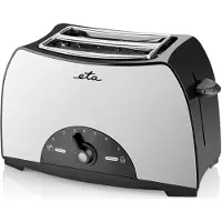 Eta Toaster Lenny Artikel Nr.: ETA216690000 Toaster für 2 Stück Toast, 7 Heizungsstufen, Auftaufunktion und Wiederaufwärmfunktion, Leistungsaufnahme 800 W, STOP-Taste