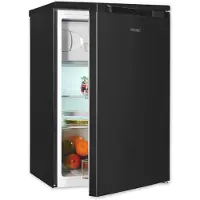 Exquisit Kühlschrank KS16-4-051C inoxlook-az | 107 L Nutzinhalt | Innenbeleuchtung