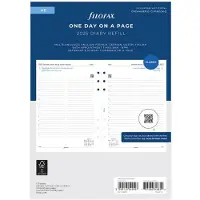 Filofax A5 Tag pro Seite 5 Sprachtermine 2025
