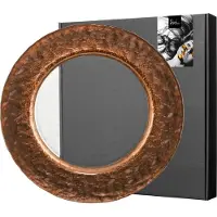 Eisch Germany Platzteller "KAYA COPPER", (1 tlg.), handveredelt im Kupfer-Look, Ø 34 cm