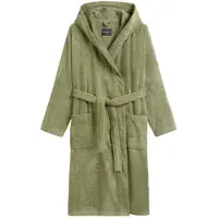 Marc O'Polo Bademantel Timeless Unisex Moss Green-L