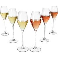 MamboCat 6x Doyenne Sekt-Gläser 100ml Champagner-Glas klar Sektflöte Prosecco Party