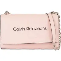 Calvin Klein Hobo Bags - Convertible Eco-Leather Shoulder Bag With Magnetic - Gr. unisize - in Rosa - für Damen