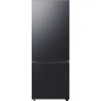 Samsung Kühl-/Gefrierkombination mit 75 cm Breite und Twist Ice Maker, 538 ℓ, 538 l, SN-T, 12 kg/24h, B, Fresh Zone Fach, Schwarz