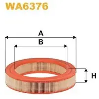 WIX FILTERS Luftfilter WA6376
