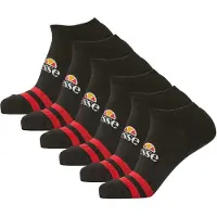 Ellesse Unisex Sneaker Socken MELNA, 6 Paar - Trainer Liner, Sport, Logo