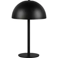 TRIO Tischlampe Munoz schwarz Ø 13cm