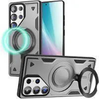 Nalia Stormguard - Stossfeste Armor Ring Hülle für MagSafe - Military Kickstand Hardcase
